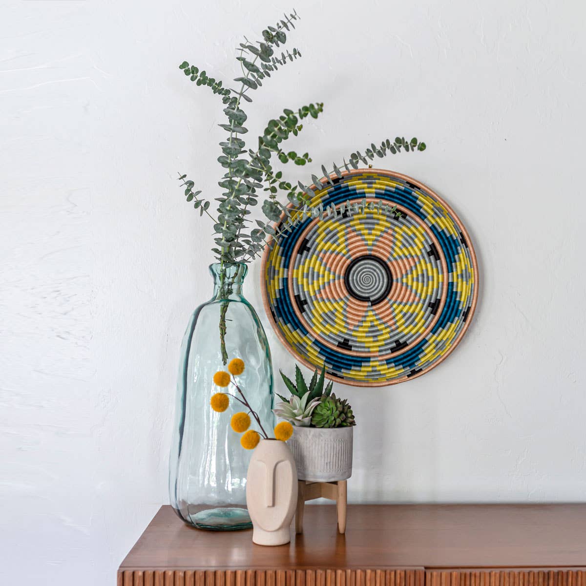 Modern Brights Woven Wall Hanging