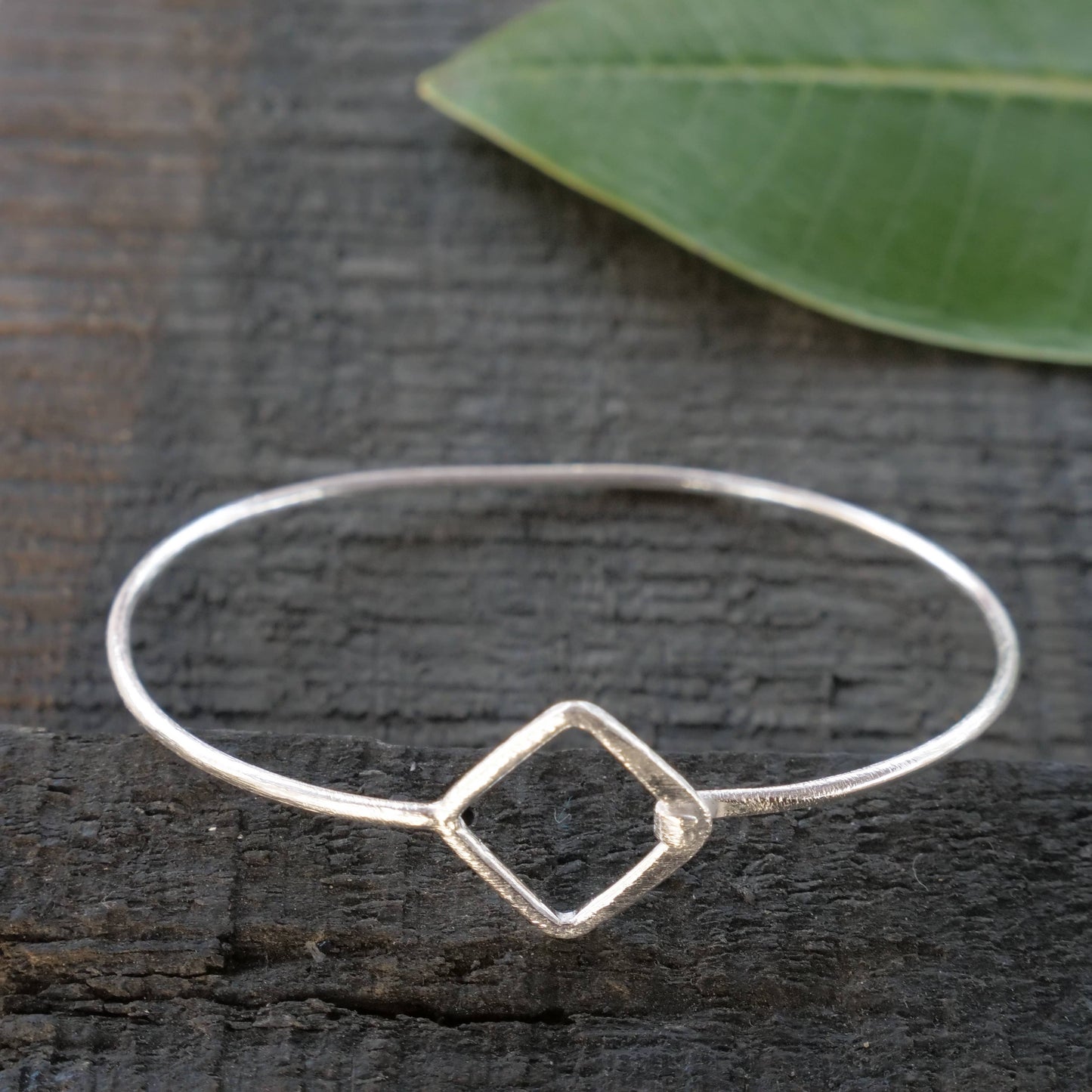 Square Detail Bangle