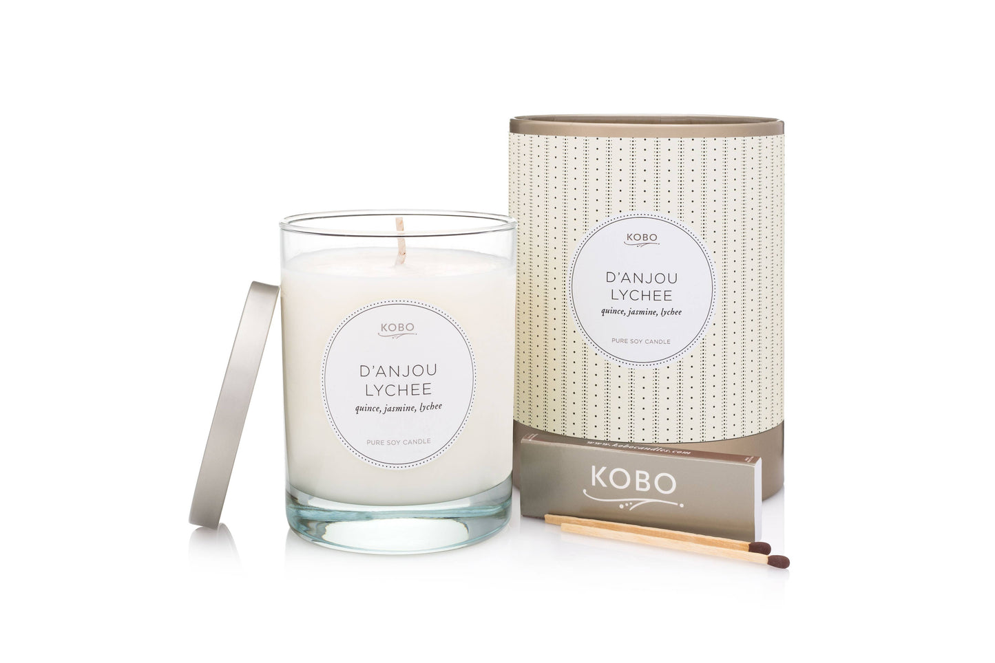 D'Anjou Lychee Candle - 11oz.