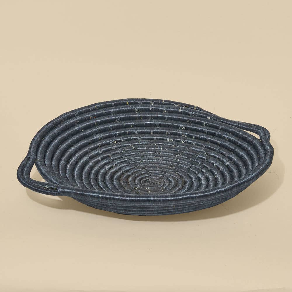 Double Handle Bowl Black