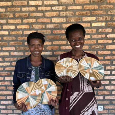 Hand Woven Trivets – Prism