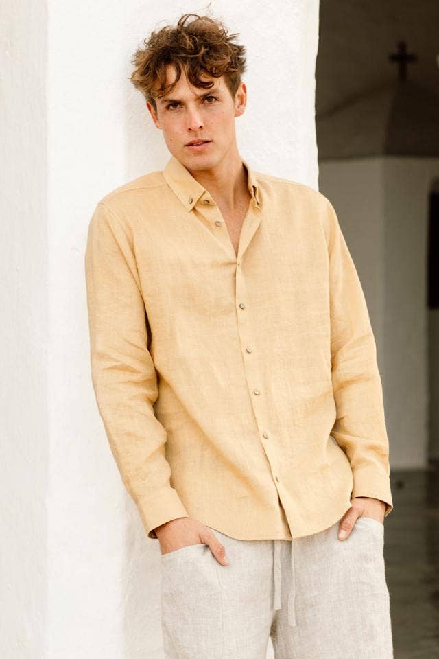 MEN'S LINEN SHIRT NEVADA
