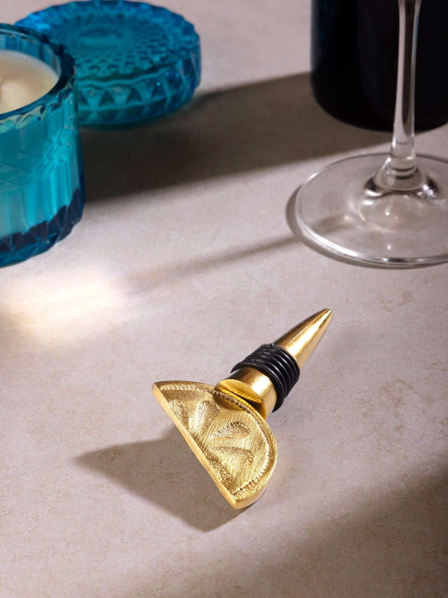 Trellis Wine Bottle Stopper - 4.5" x 2"