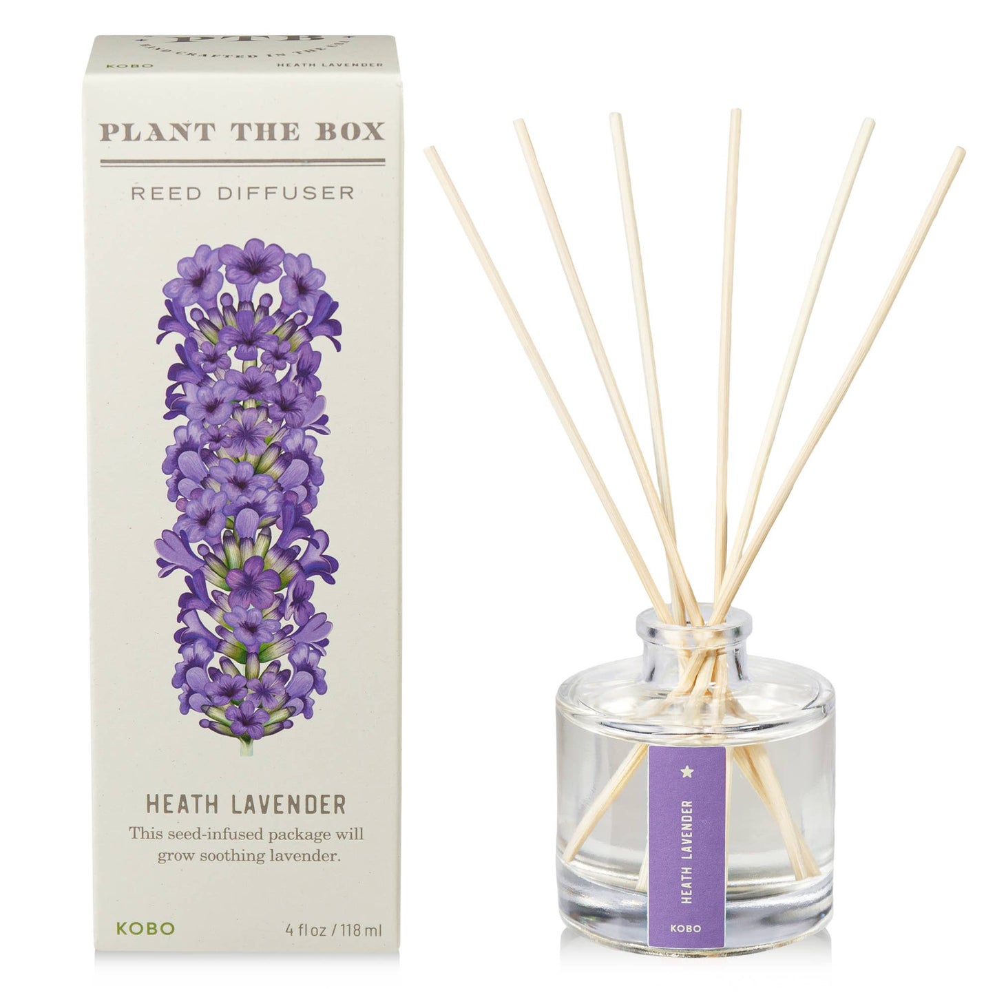 Heath Lavender - Plant the Box Diffuser - 4oz
