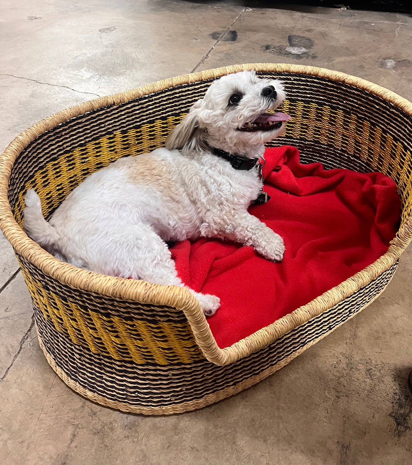 Pet Bed, grass handwoven