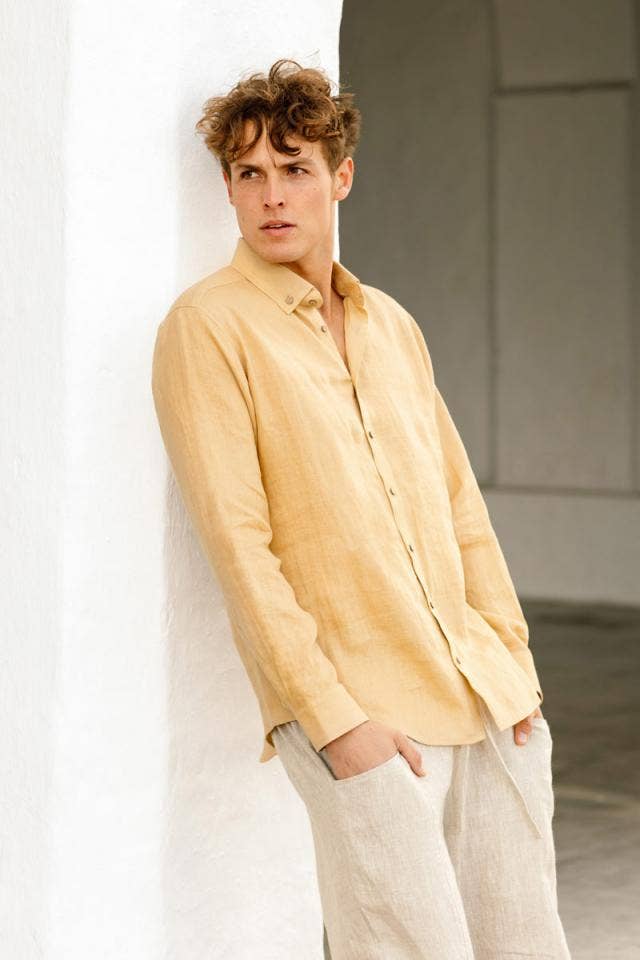 MEN'S LINEN SHIRT NEVADA