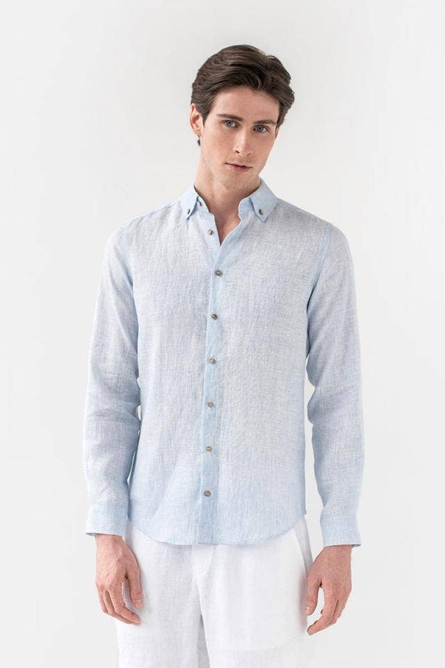 MEN'S LINEN SHIRT NEVADA