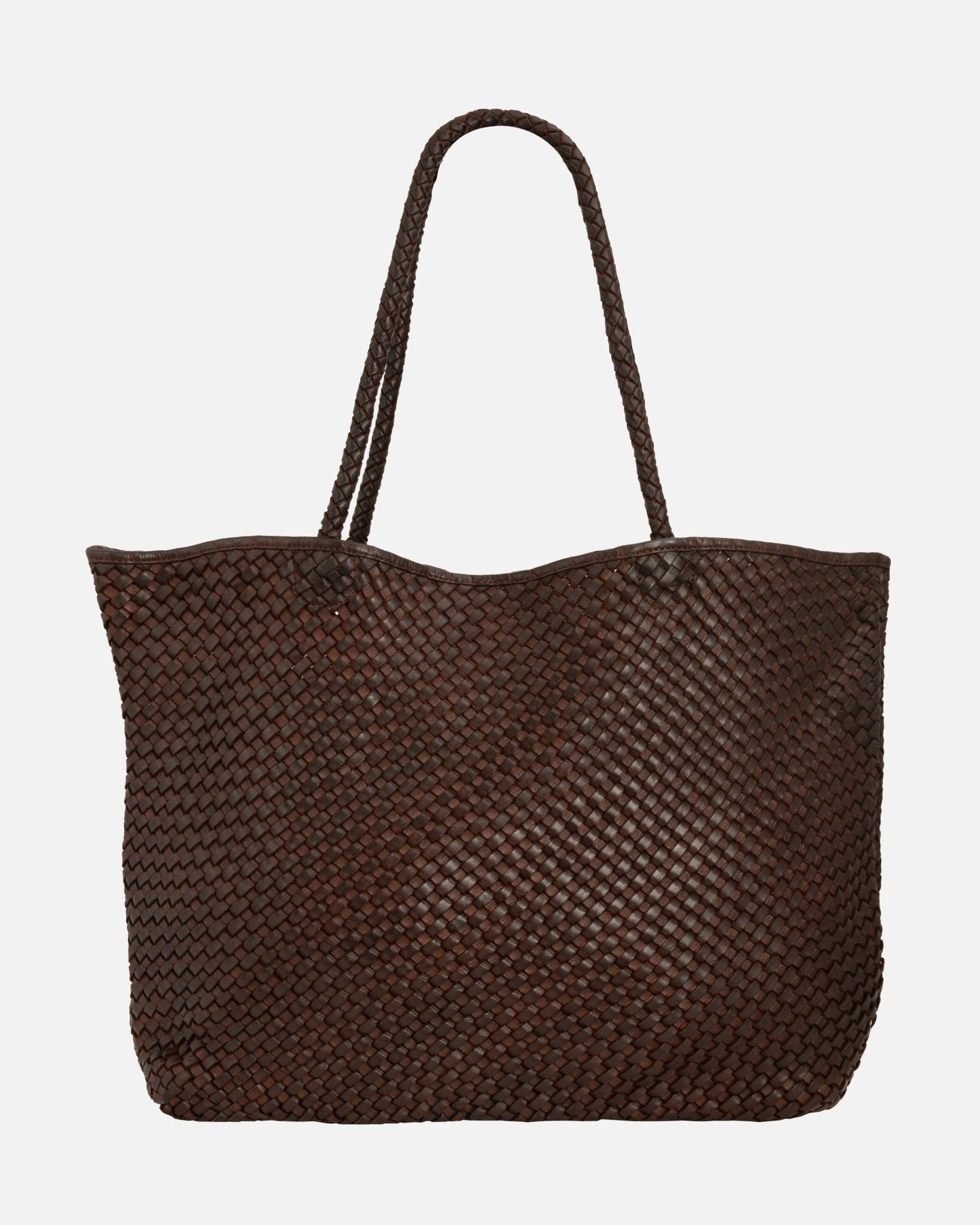 Taylor | Woven Leather Tote Bag