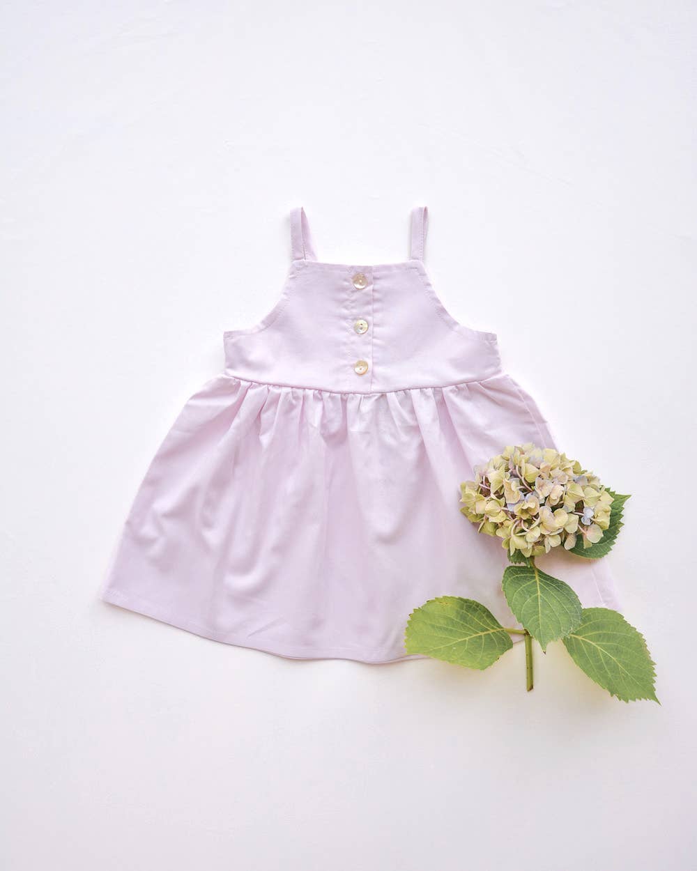Baby / Girl Summer Dress 100% Cotton Lilac