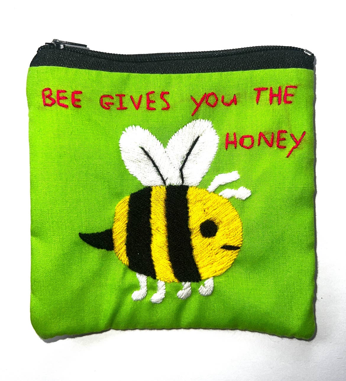 "Chalee" Hand Embroidered Pouches by Hmong Youth in Laos