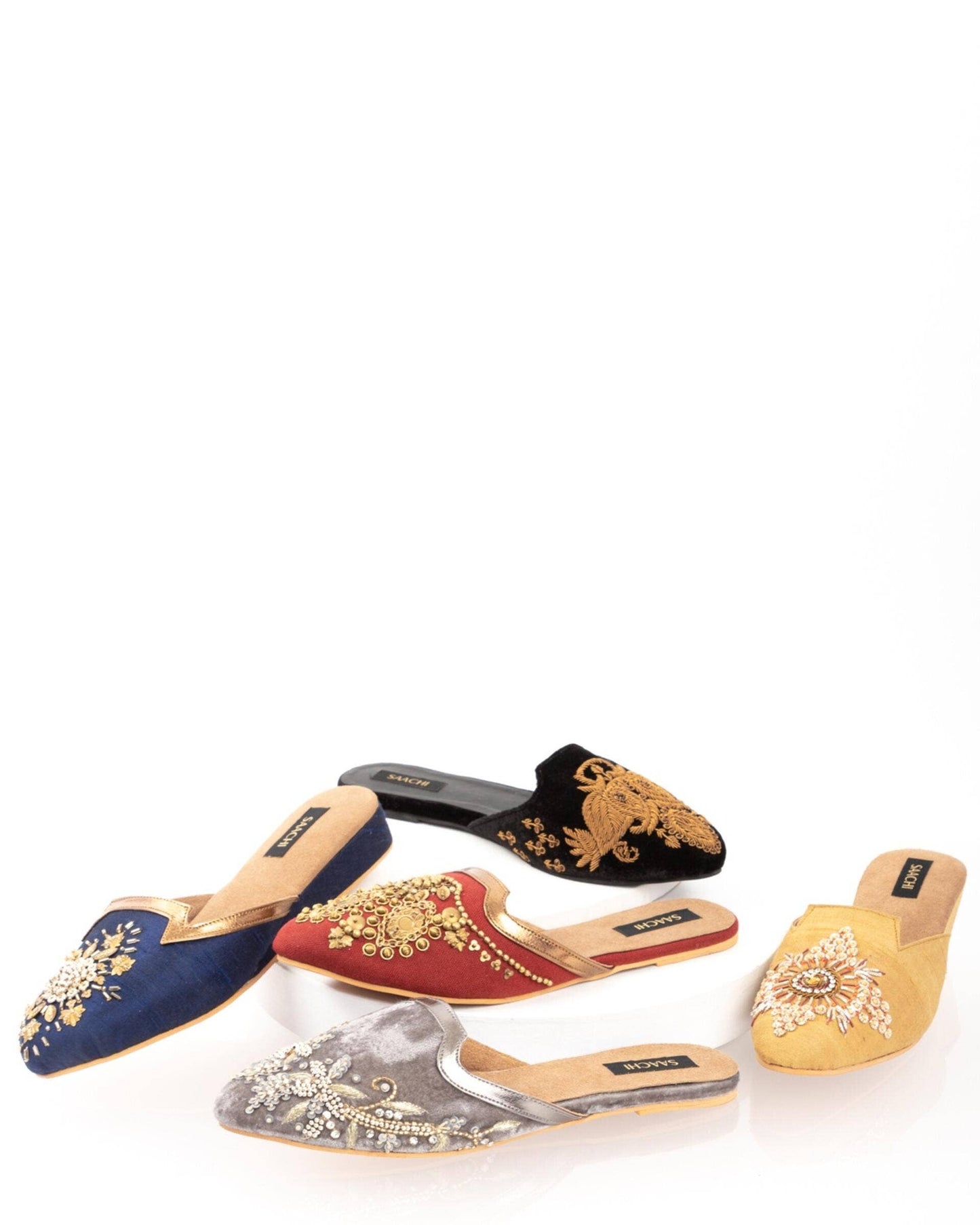 Delilah Motif Mules