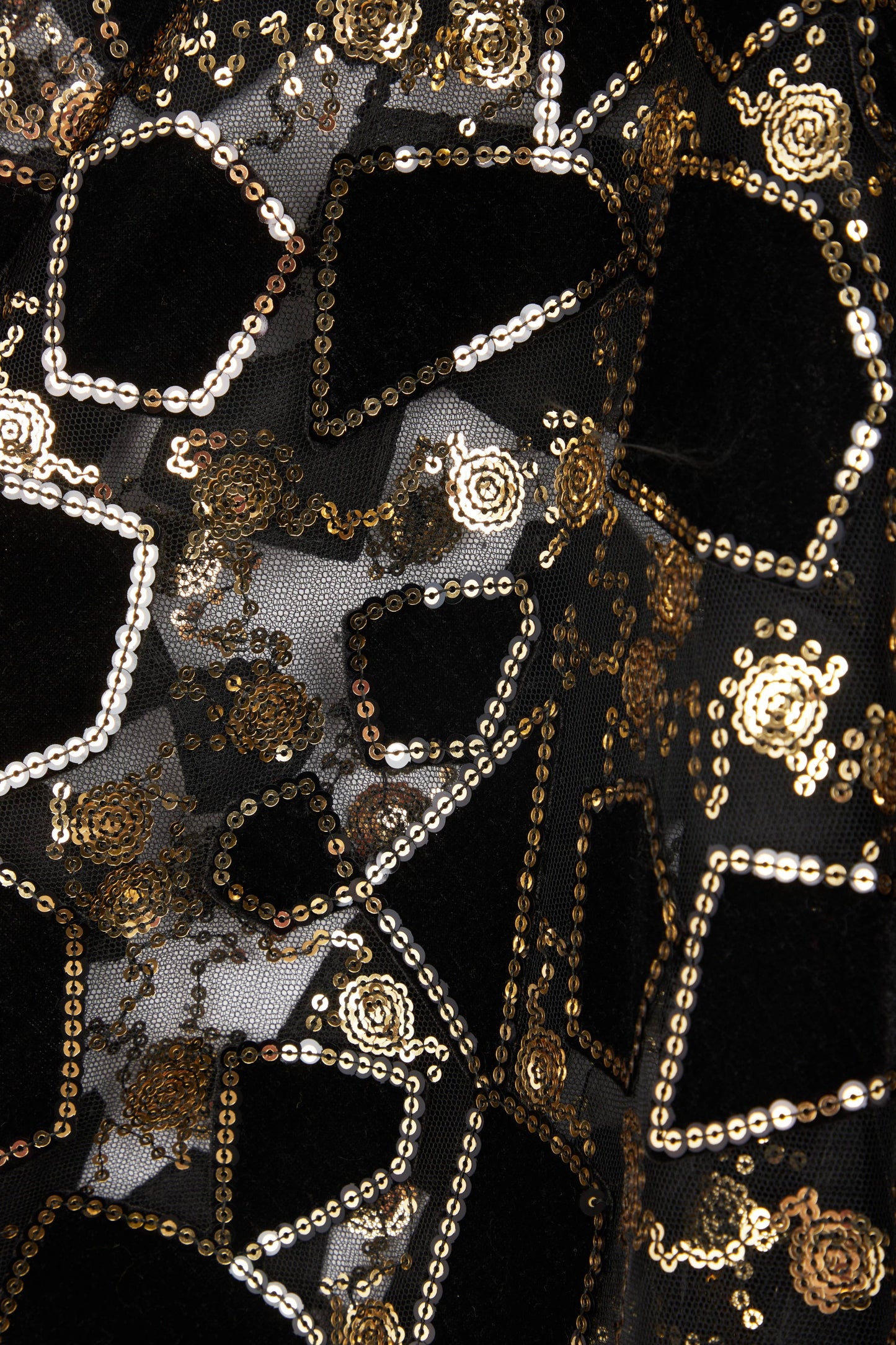 Velvet Winter Sequin Capelet