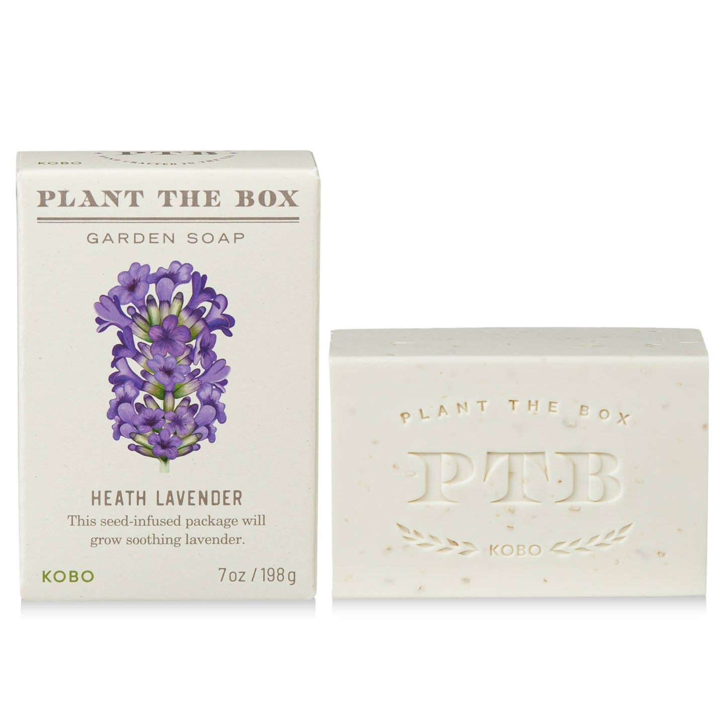 Heath Lavender - Plant the Box Bar Soap - 7oz