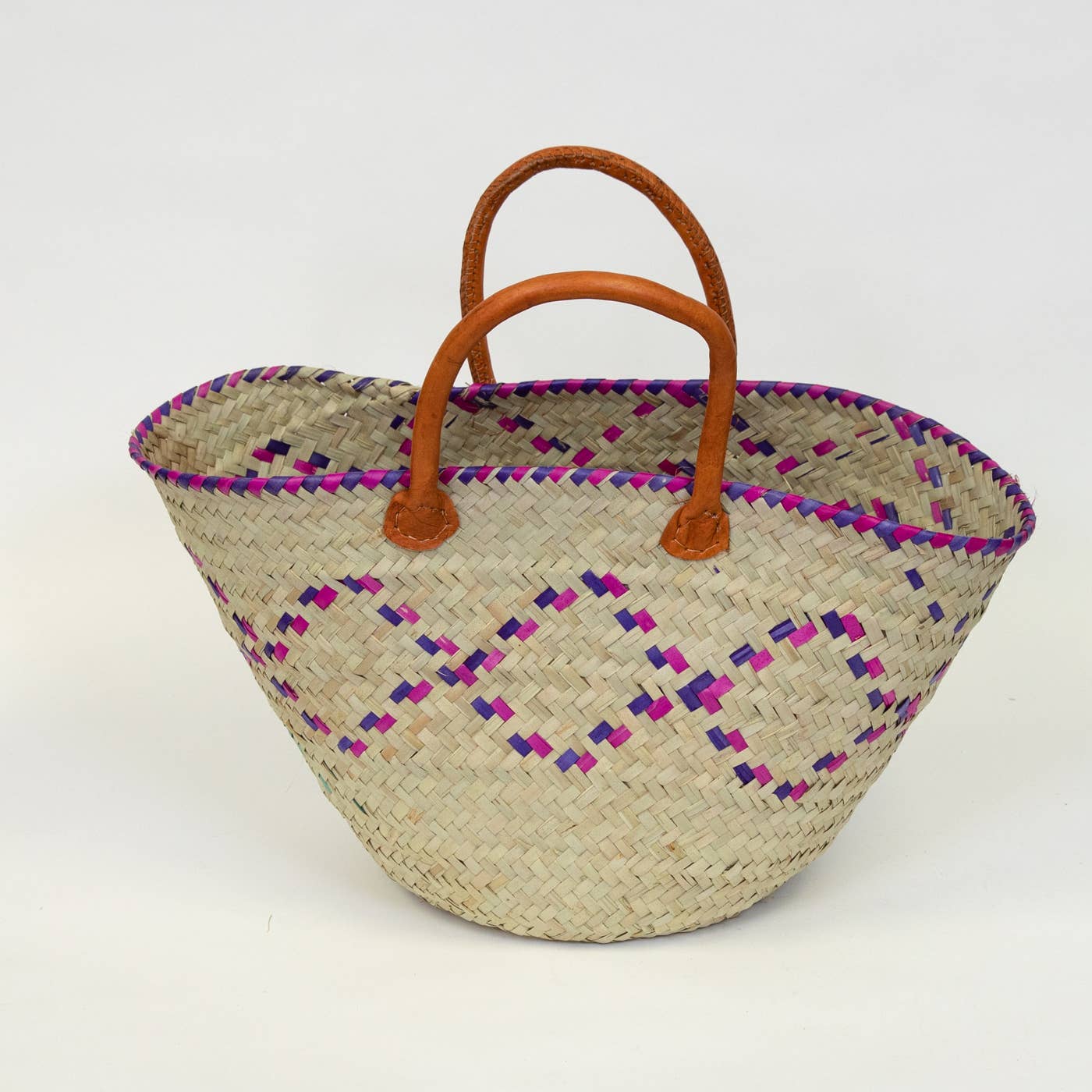 Tote Basket, palm / Kikapu