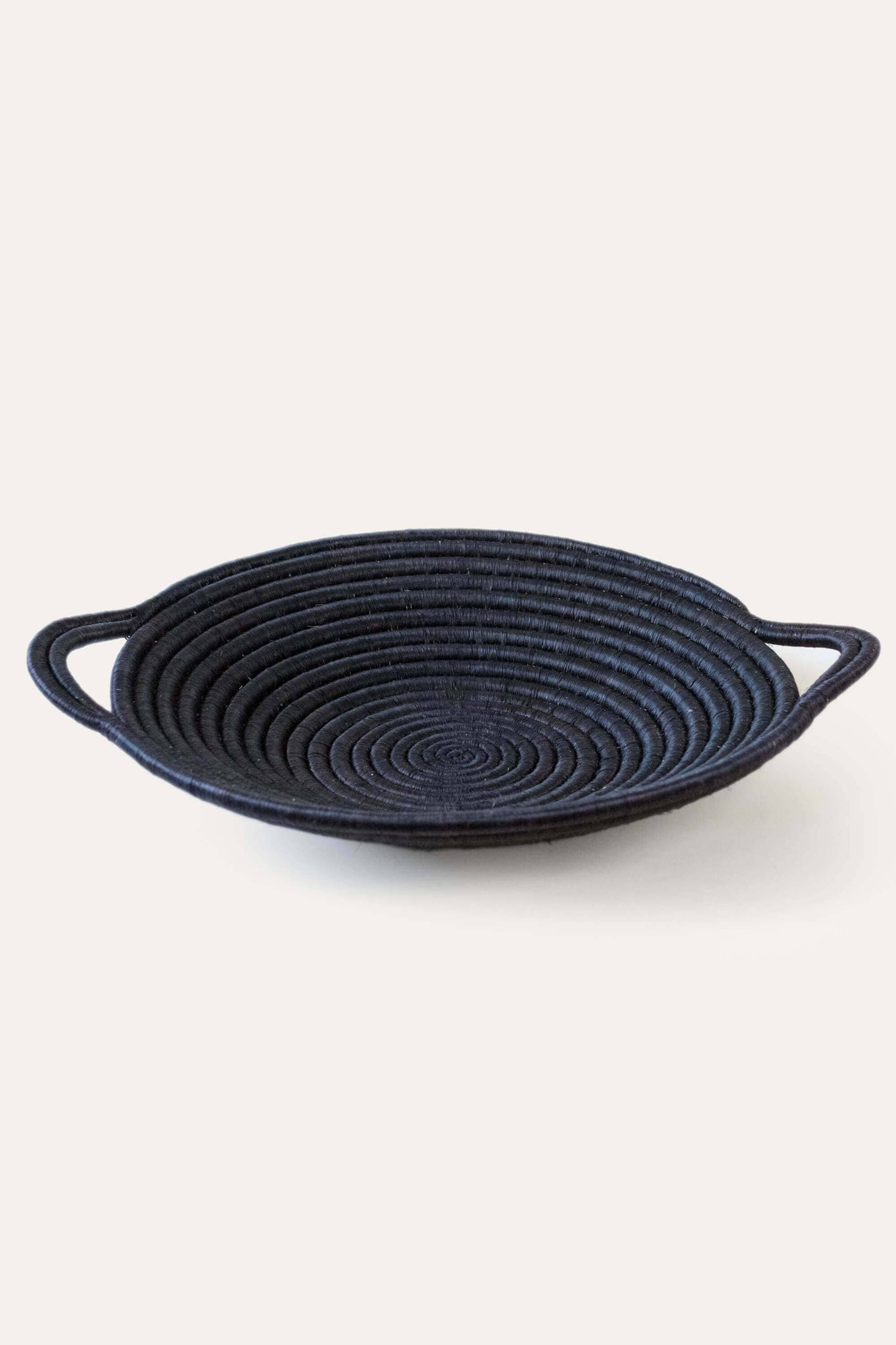 Double Handle Bowl Black
