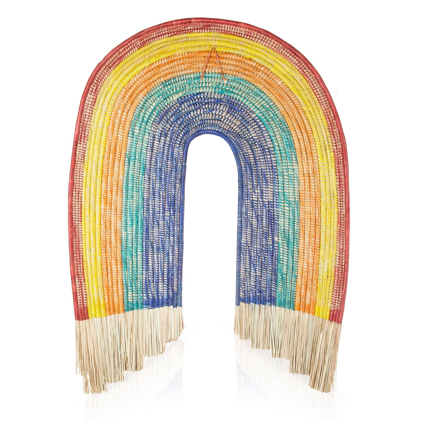 Large Rainbow Palm Wall Sculpture