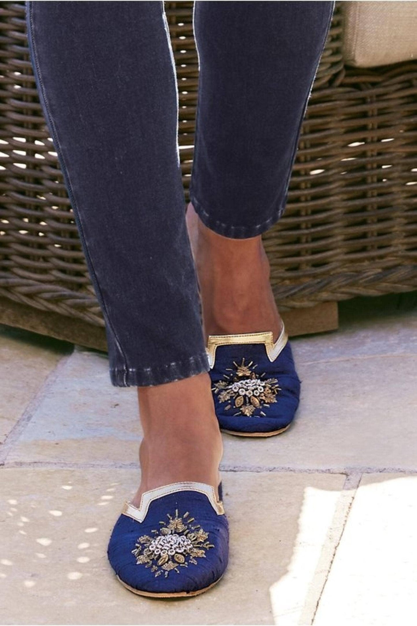 Delilah Motif Mules