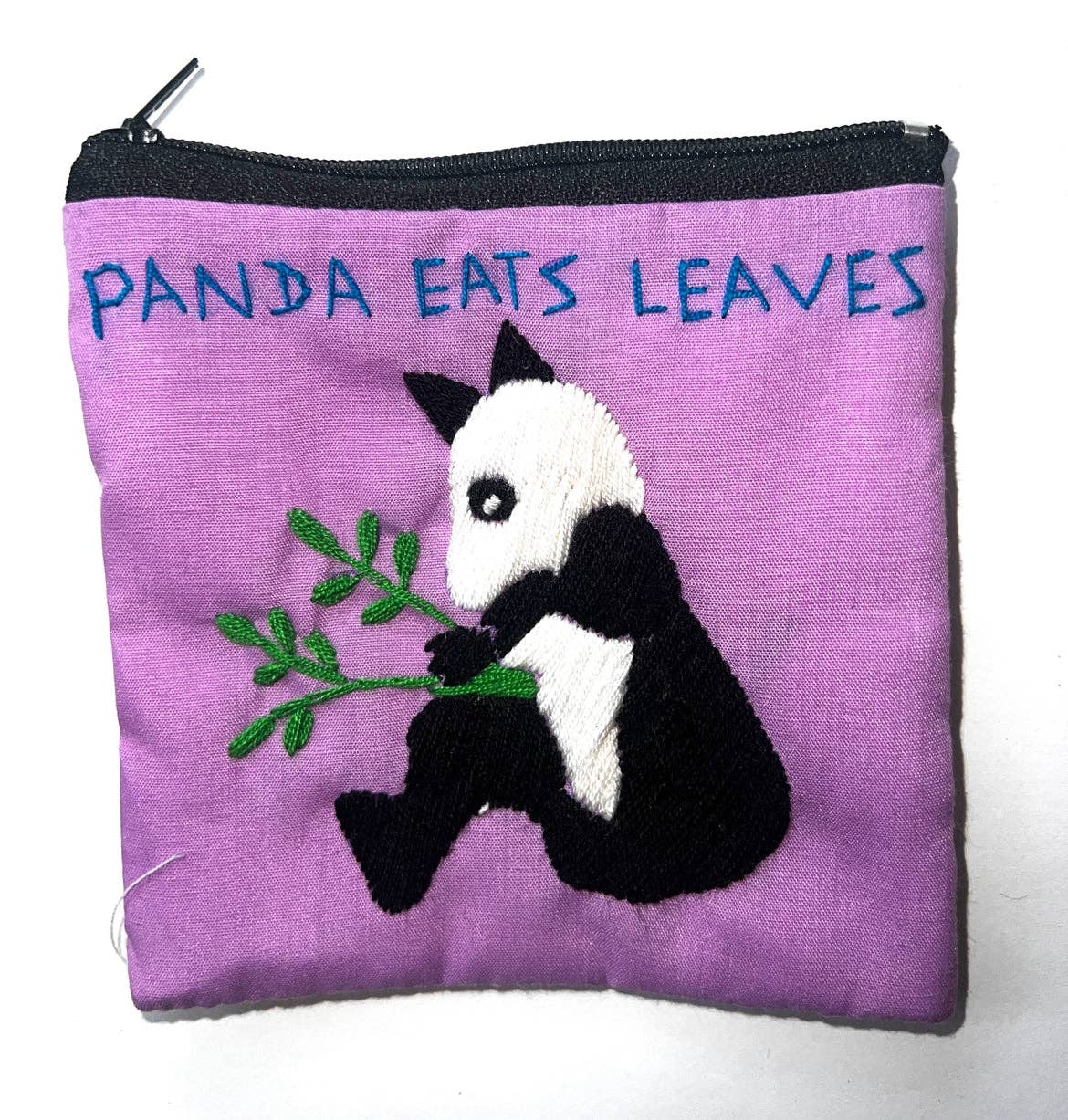 "Chalee" Hand Embroidered Pouches by Hmong Youth in Laos
