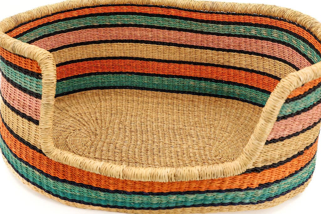 Pet Bed, grass handwoven