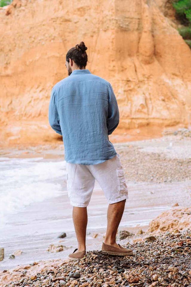 MEN'S LINEN SHIRT NEVADA