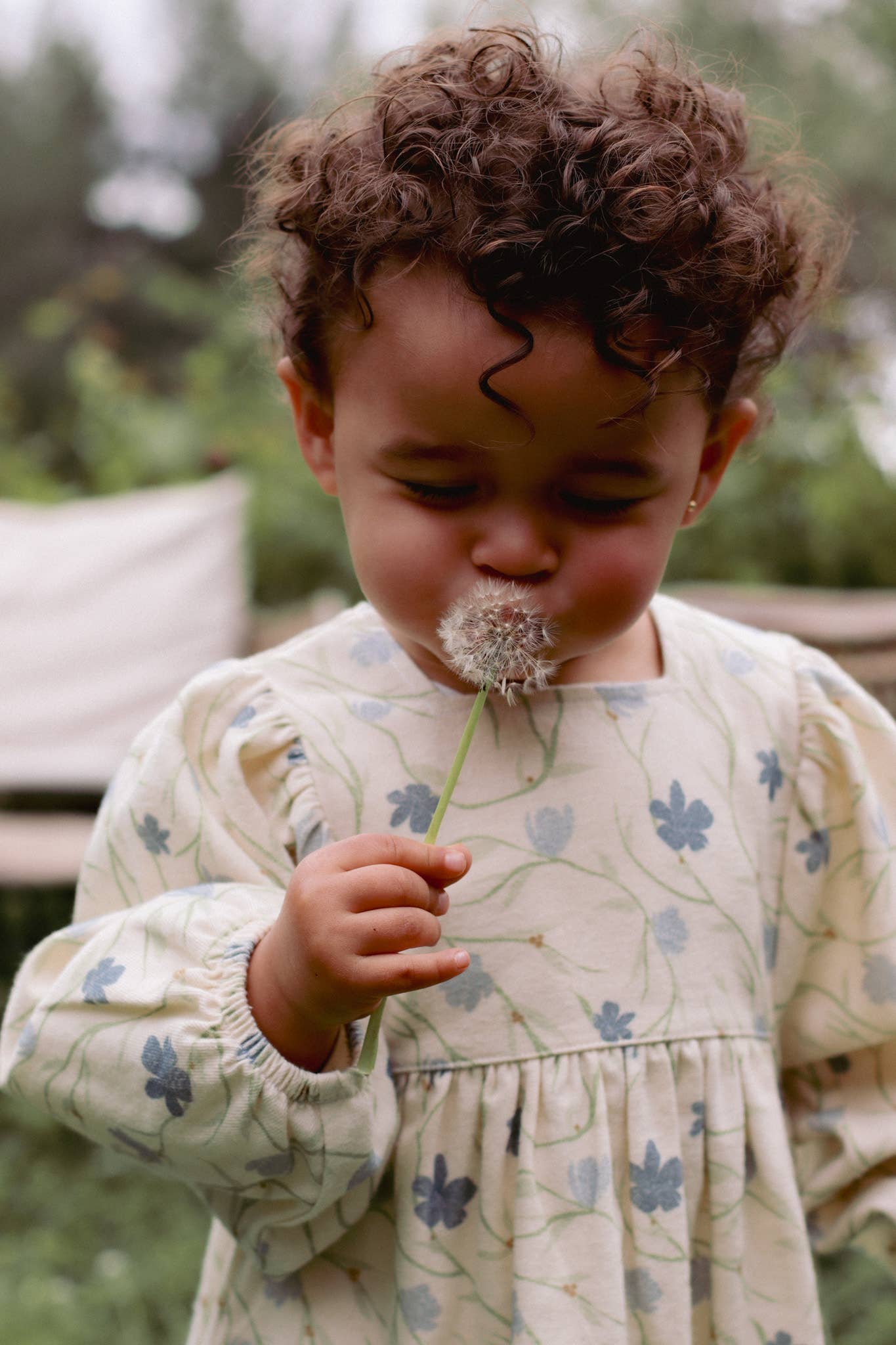 Baby / Girl Flower Patterned Dress Balloon OEKO-TEX