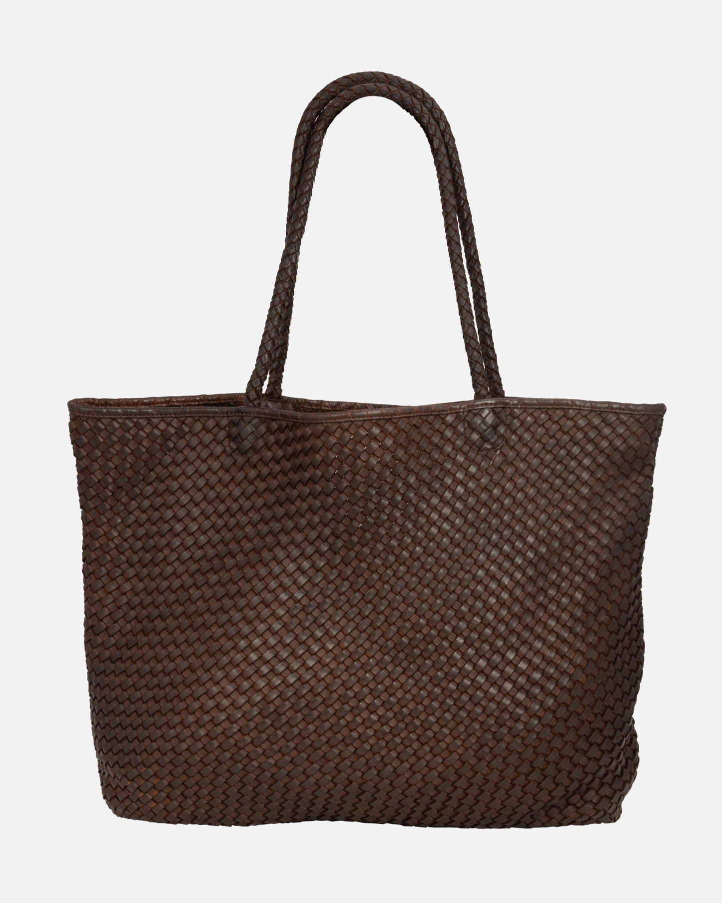 Taylor | Woven Leather Tote Bag