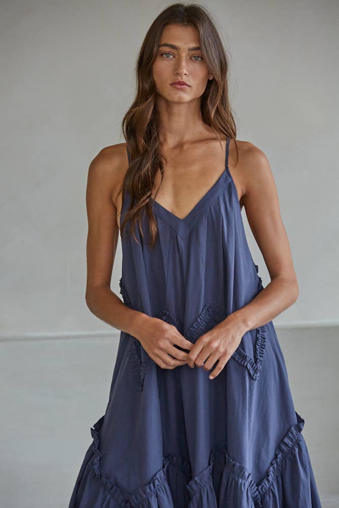 Ruffle Maxi Dress