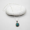Sterling Silver Turquoise Galaxy Necklace