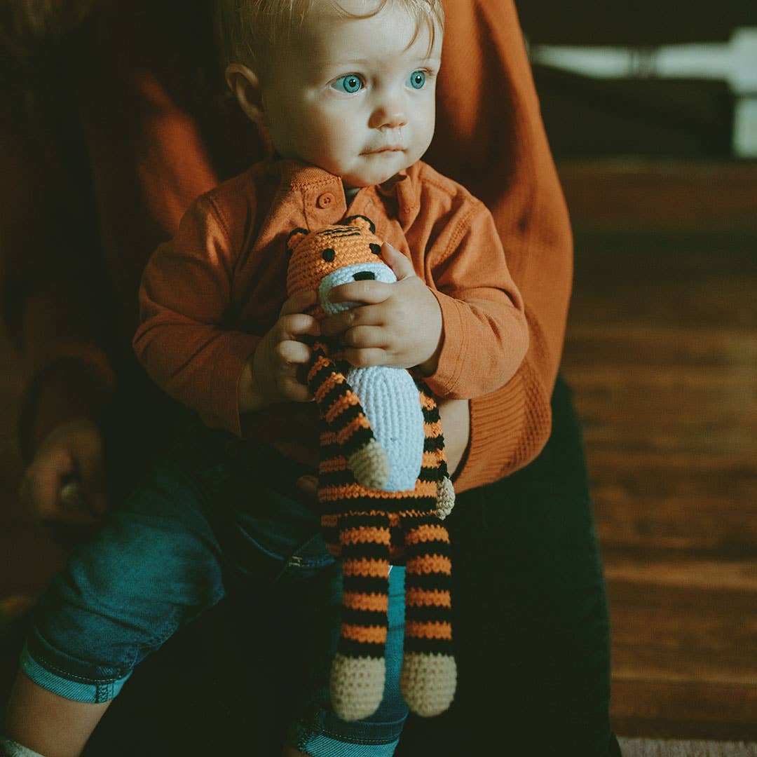 Knitted Tiger