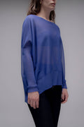 Maxi Sheer Knit Pullover