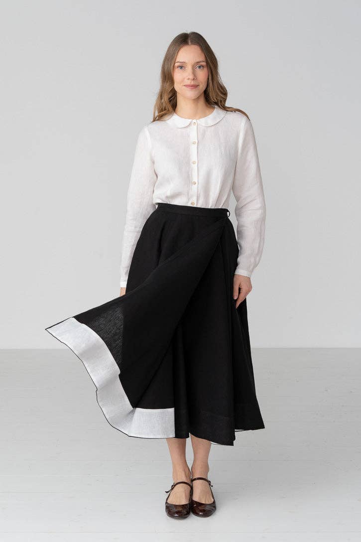 Wrap – Full-Circle Linen Skirt