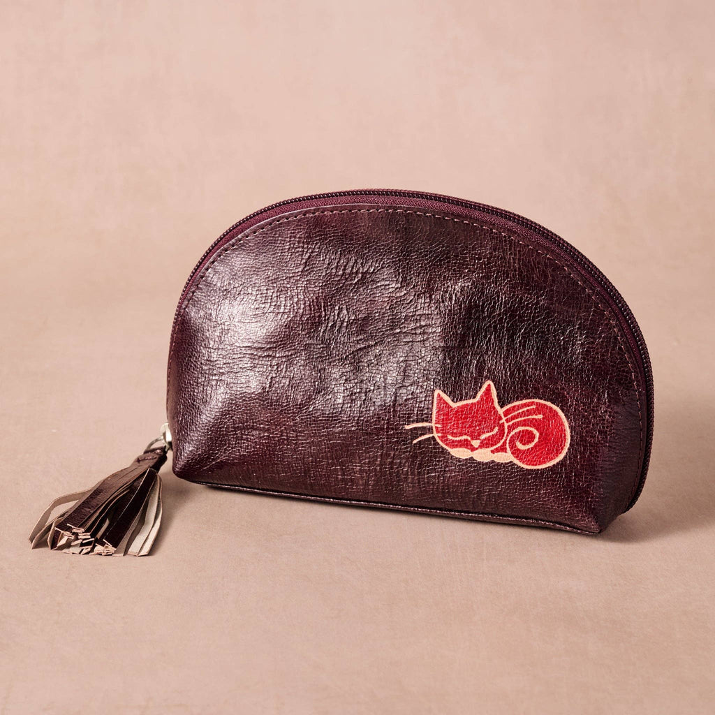 Kittee Leather Drop In Bag