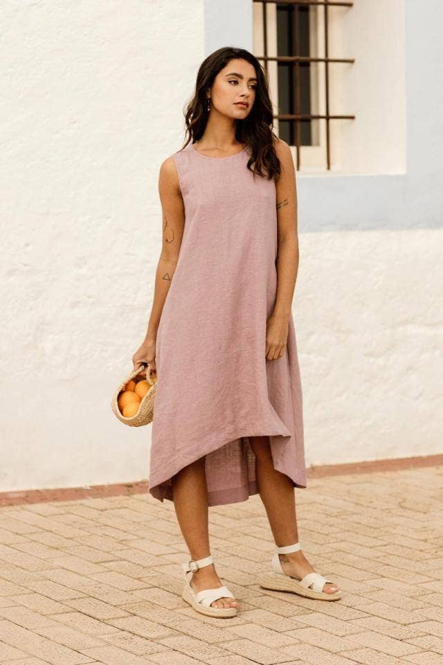 Royal Toscana Linen Dress