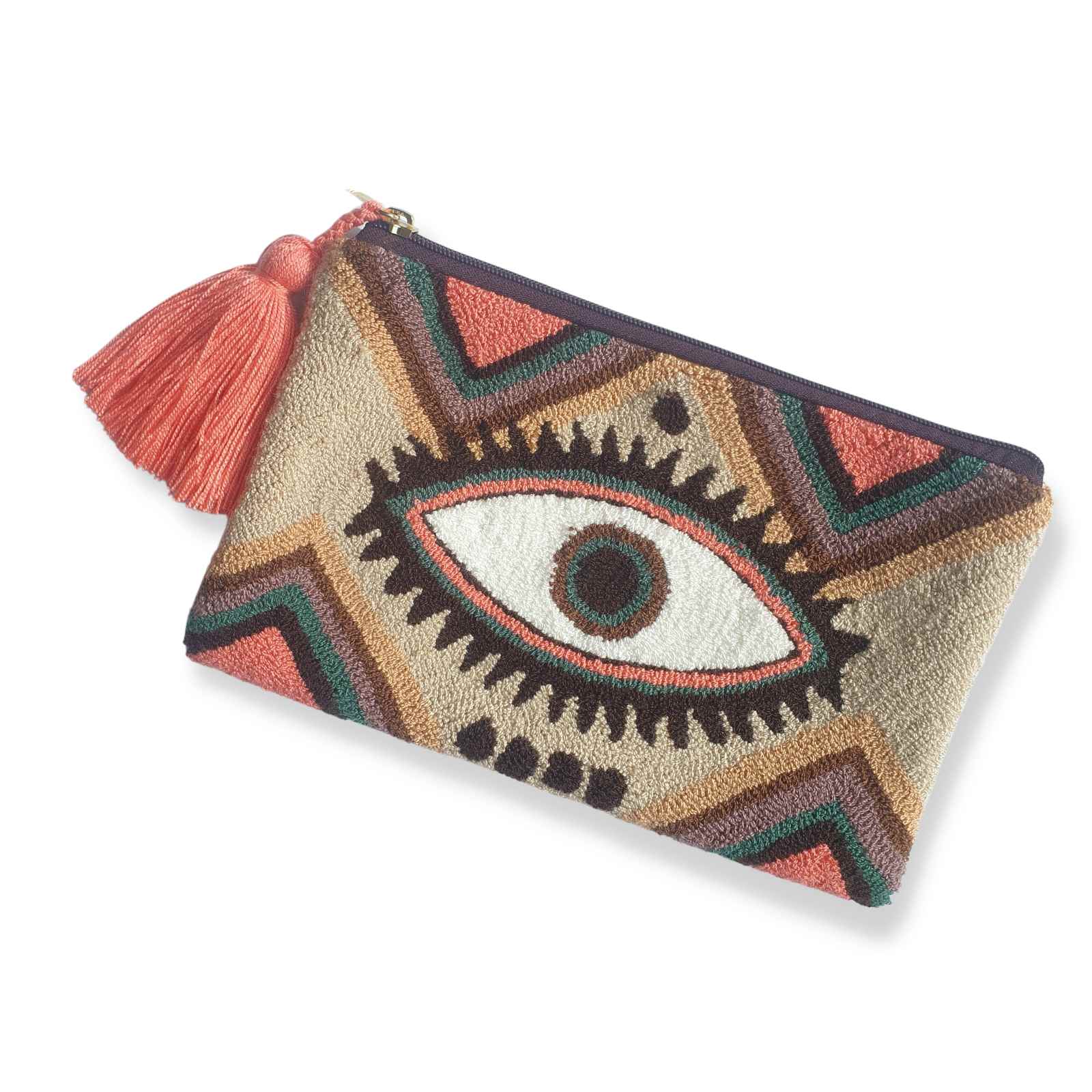 Talis Evil Eye Clutch Purse