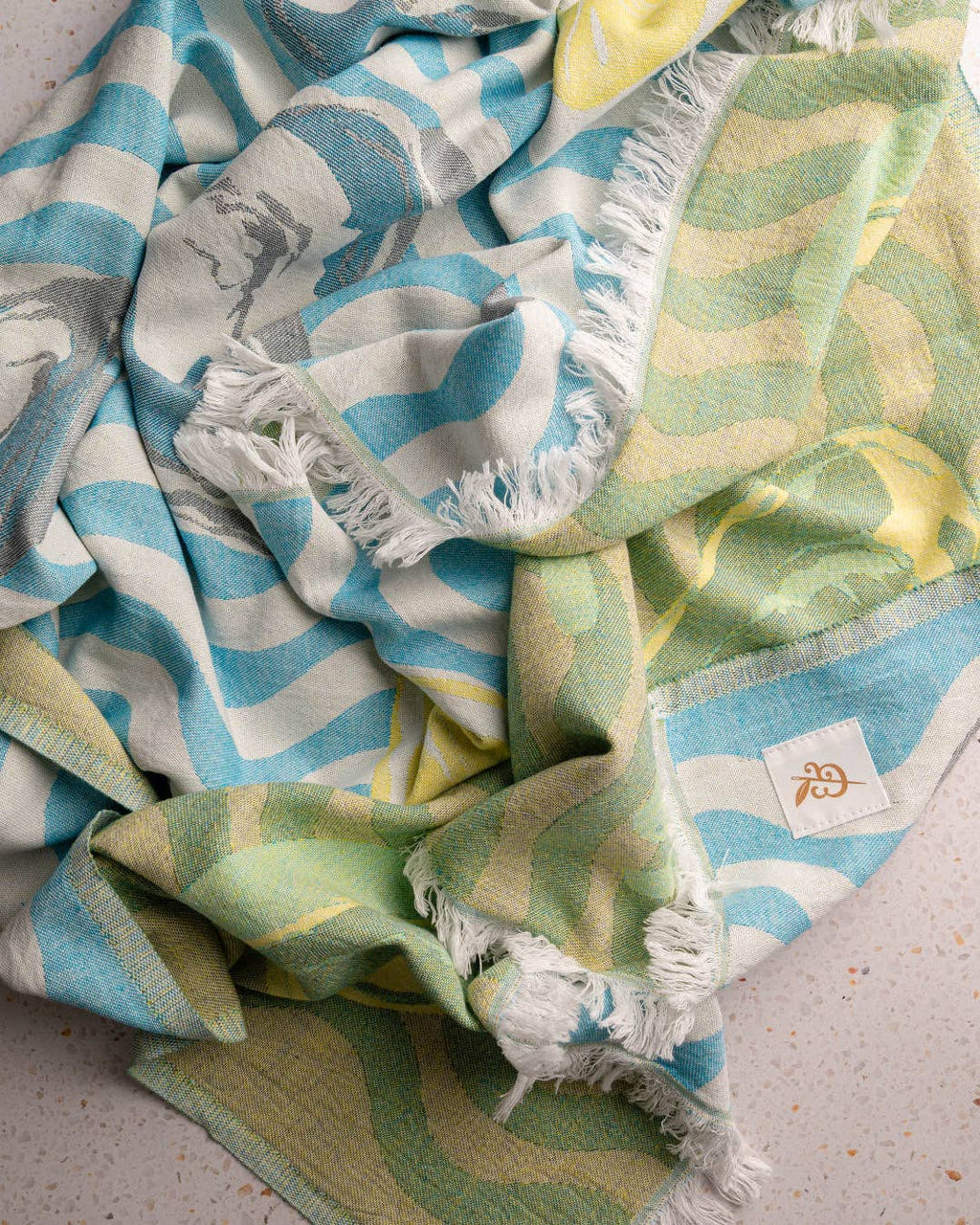 Oyster Beach Towel