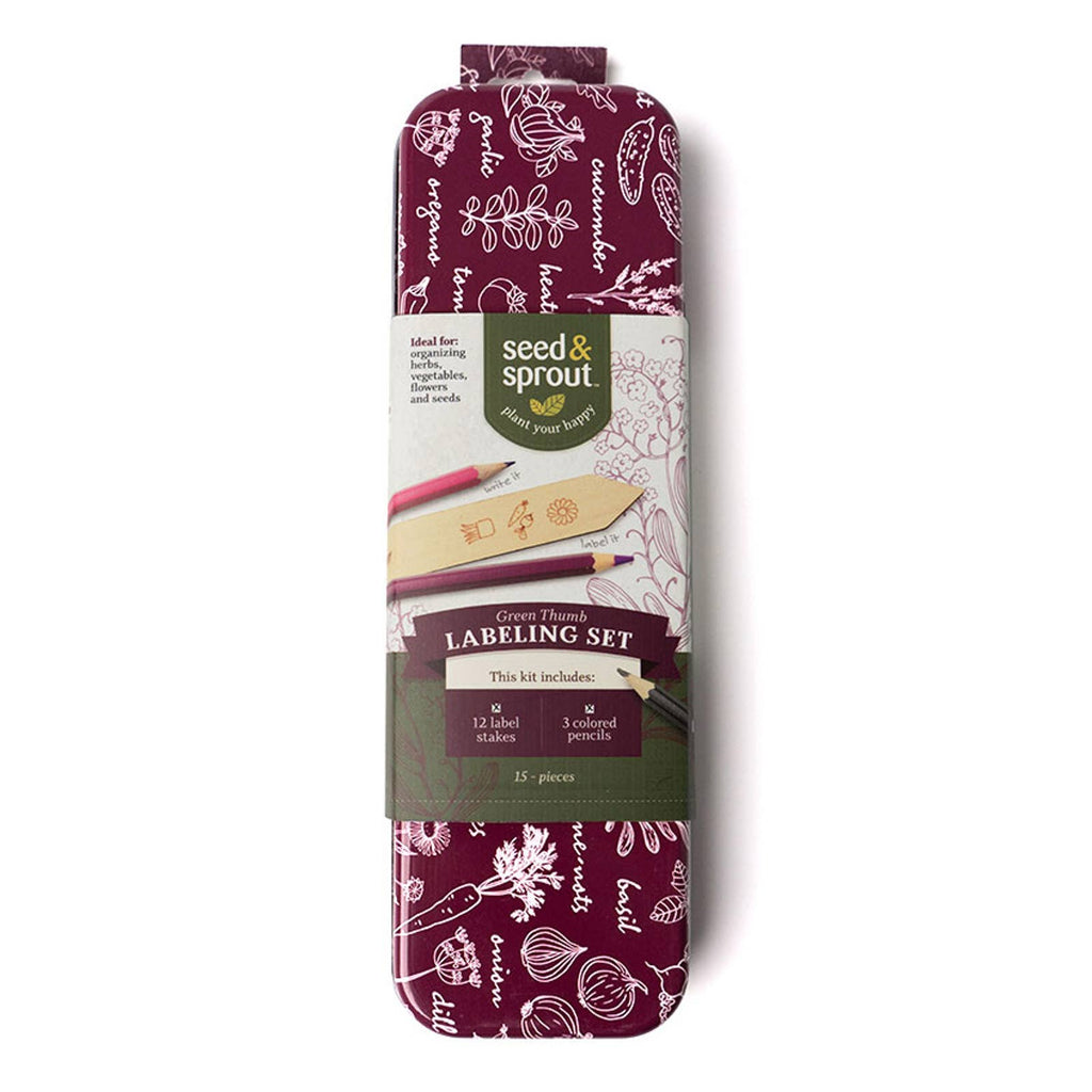 Seed & Sprout Gardening Labeling Set
