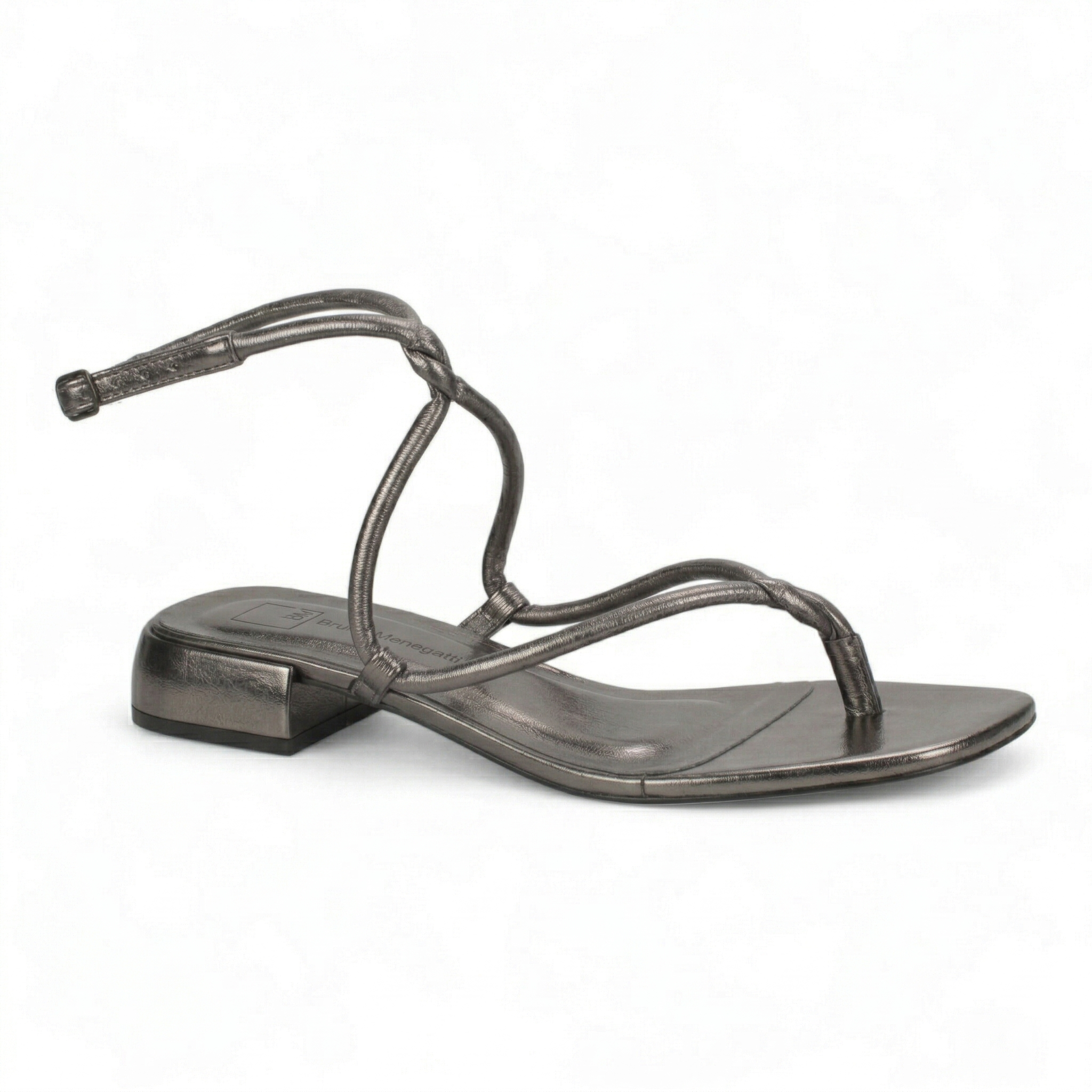 Solene Sandals In Pewter