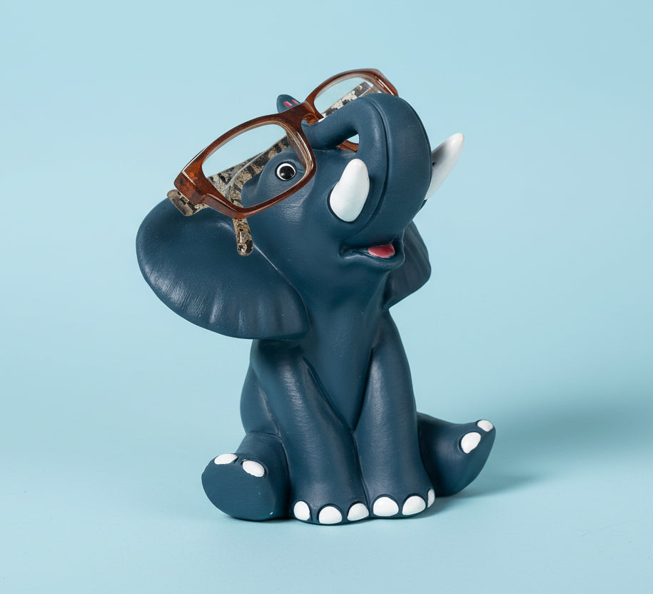 Happy Elephant Eyeglass Holder