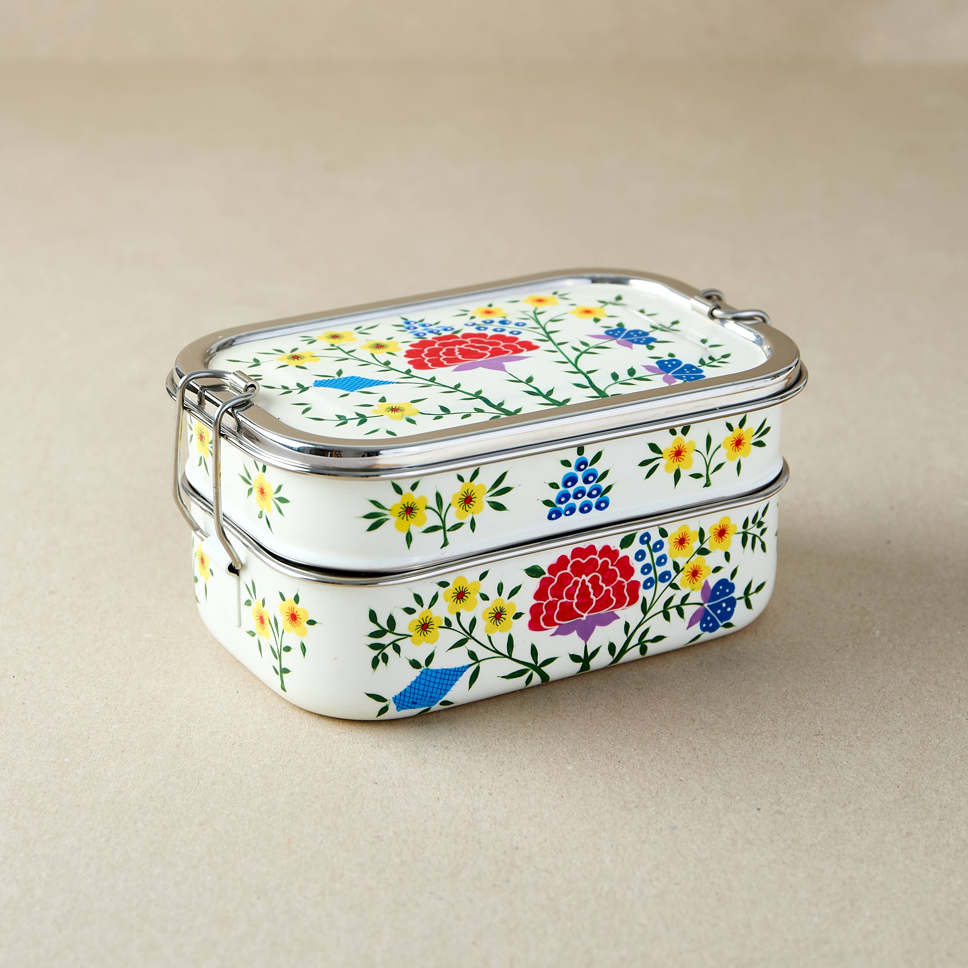 Tiffin Box in White Spring