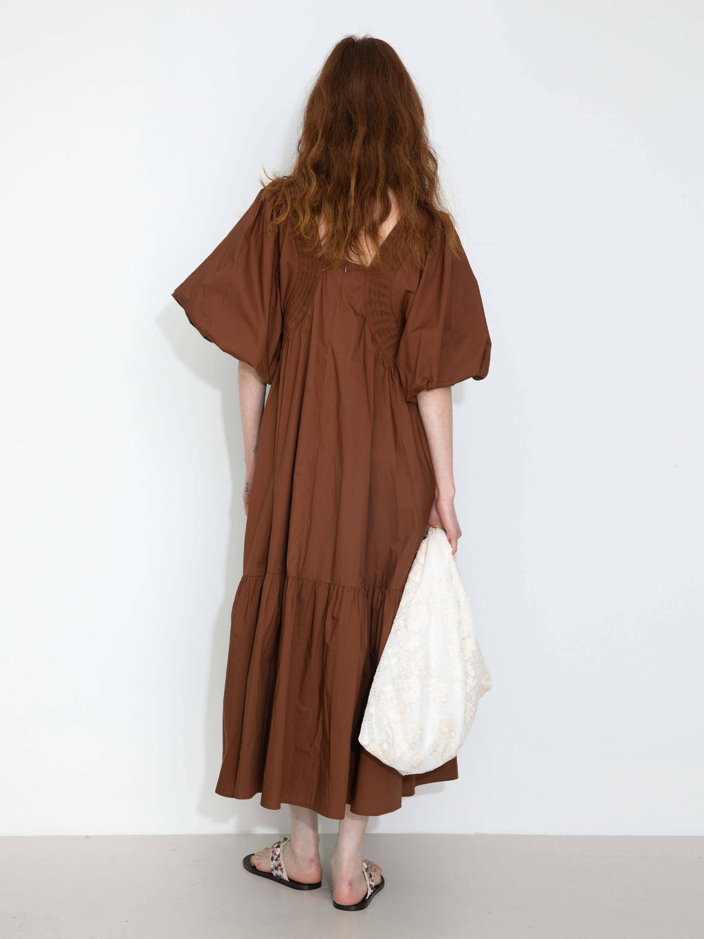 Puff Sleeve Vacation Dress