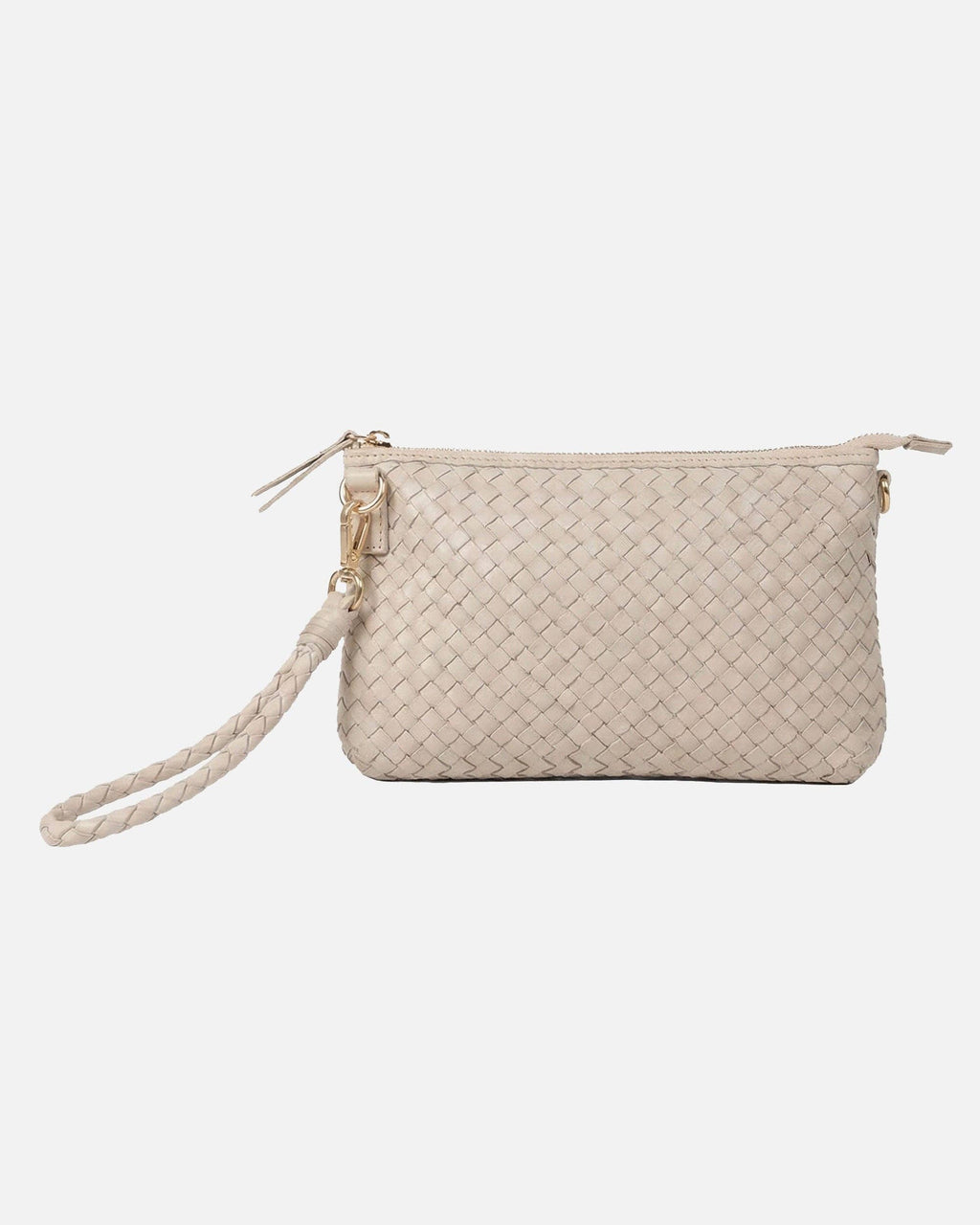 Fabrie | Woven Leather Crossbody Bag