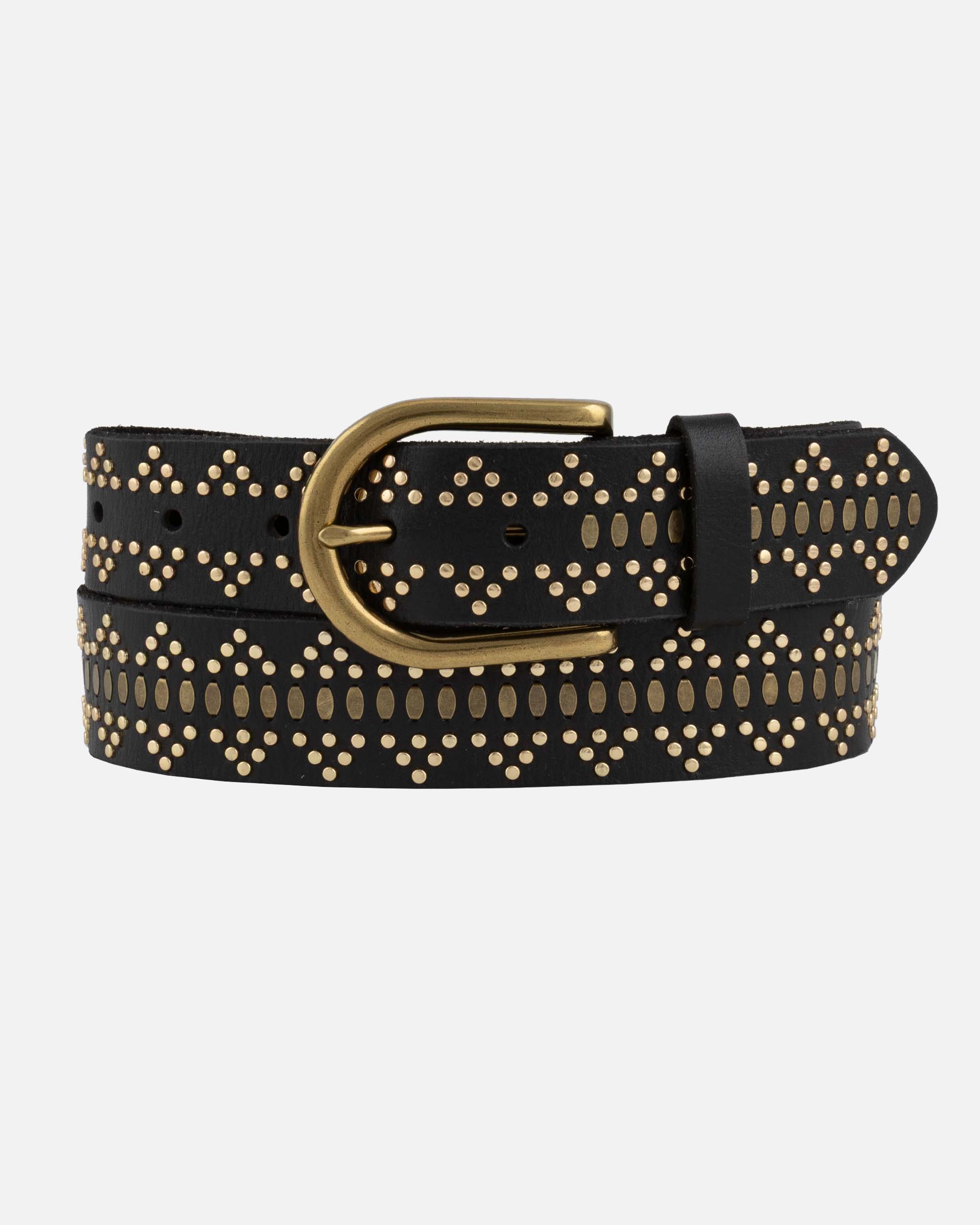 Elora | Leather Studded Belt