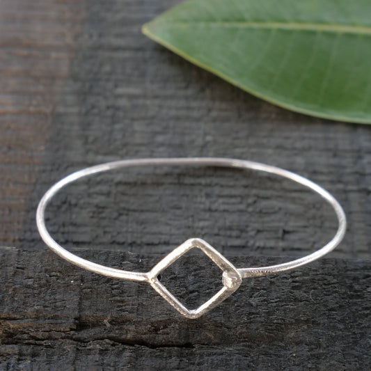 Square Detail Bangle