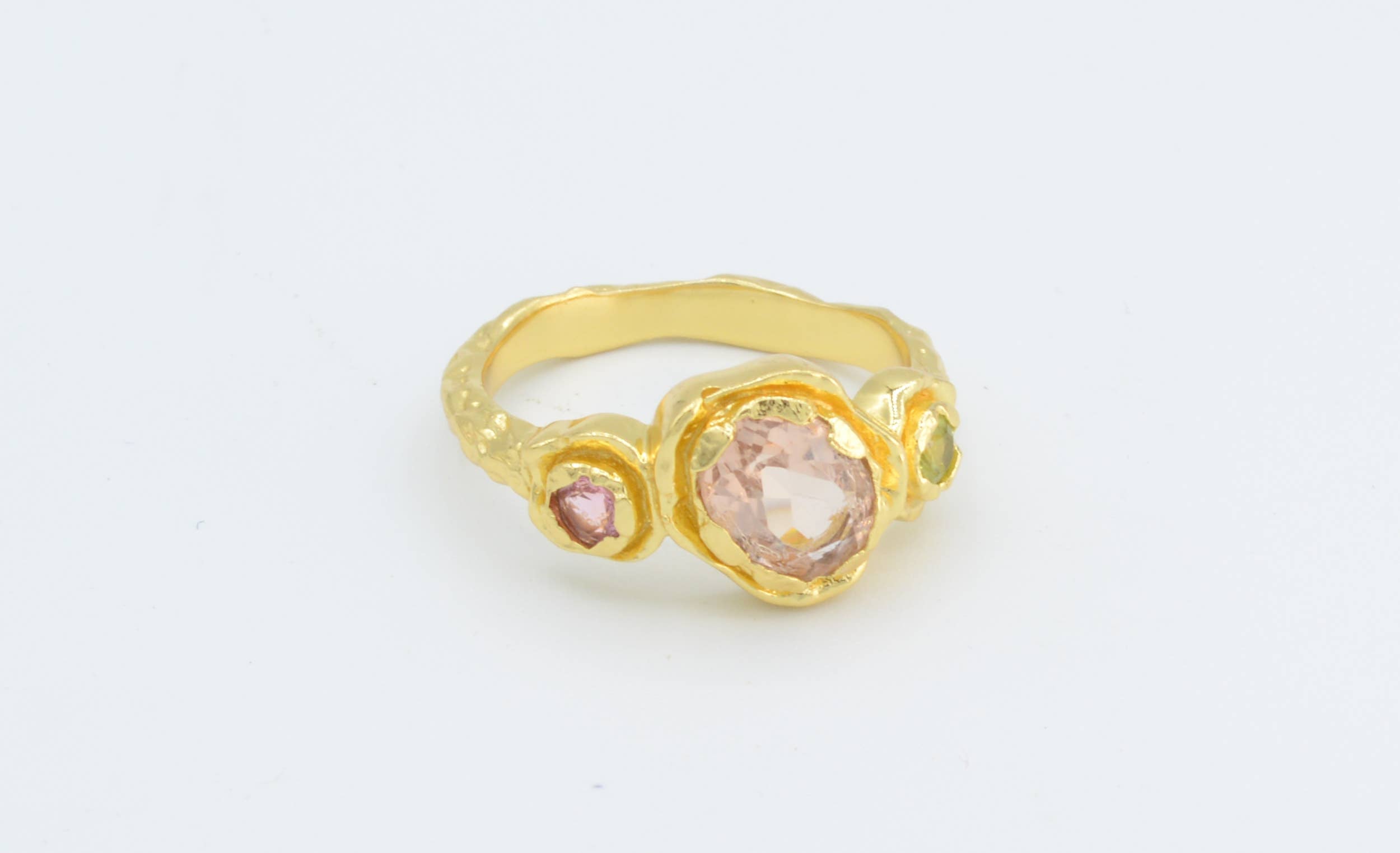 Nature's Embrace Multi-Stone Ring