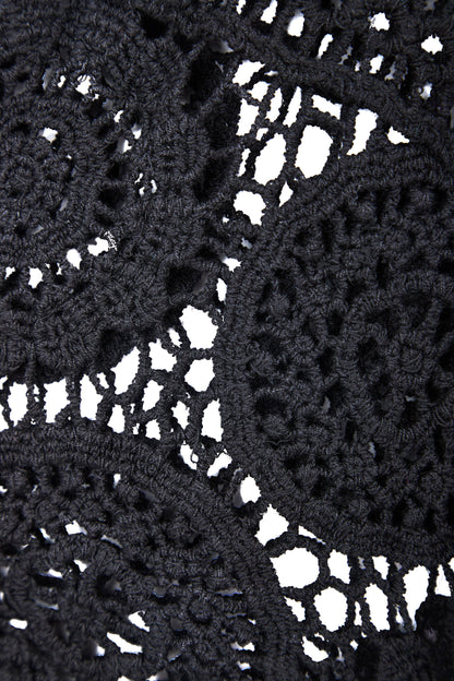 High Low Crochet Cover Up