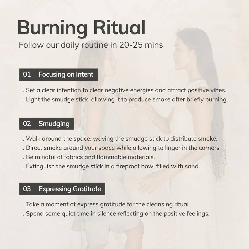 Hand-Rolled White Sage Incense Sticks