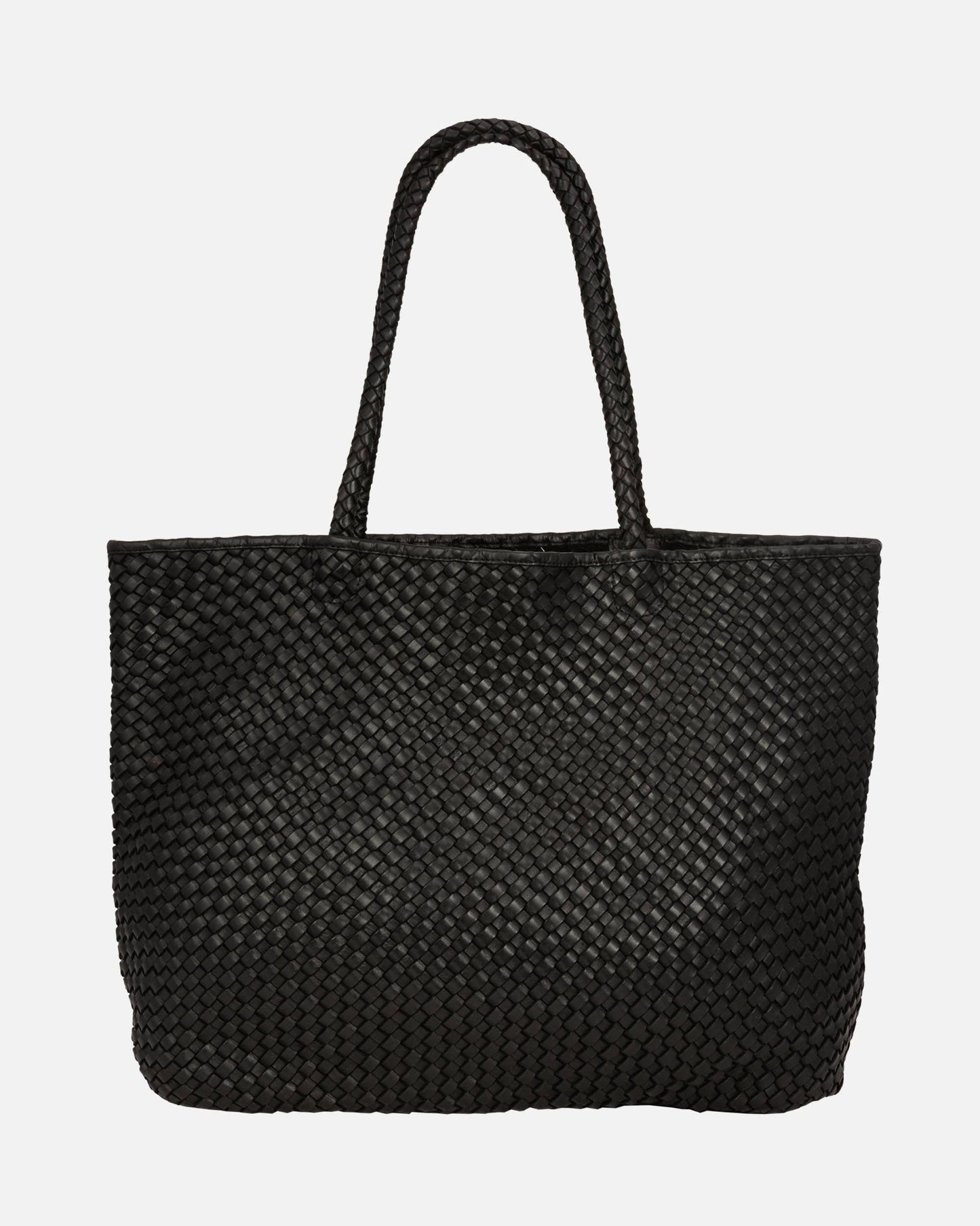 Taylor | Woven Leather Tote Bag