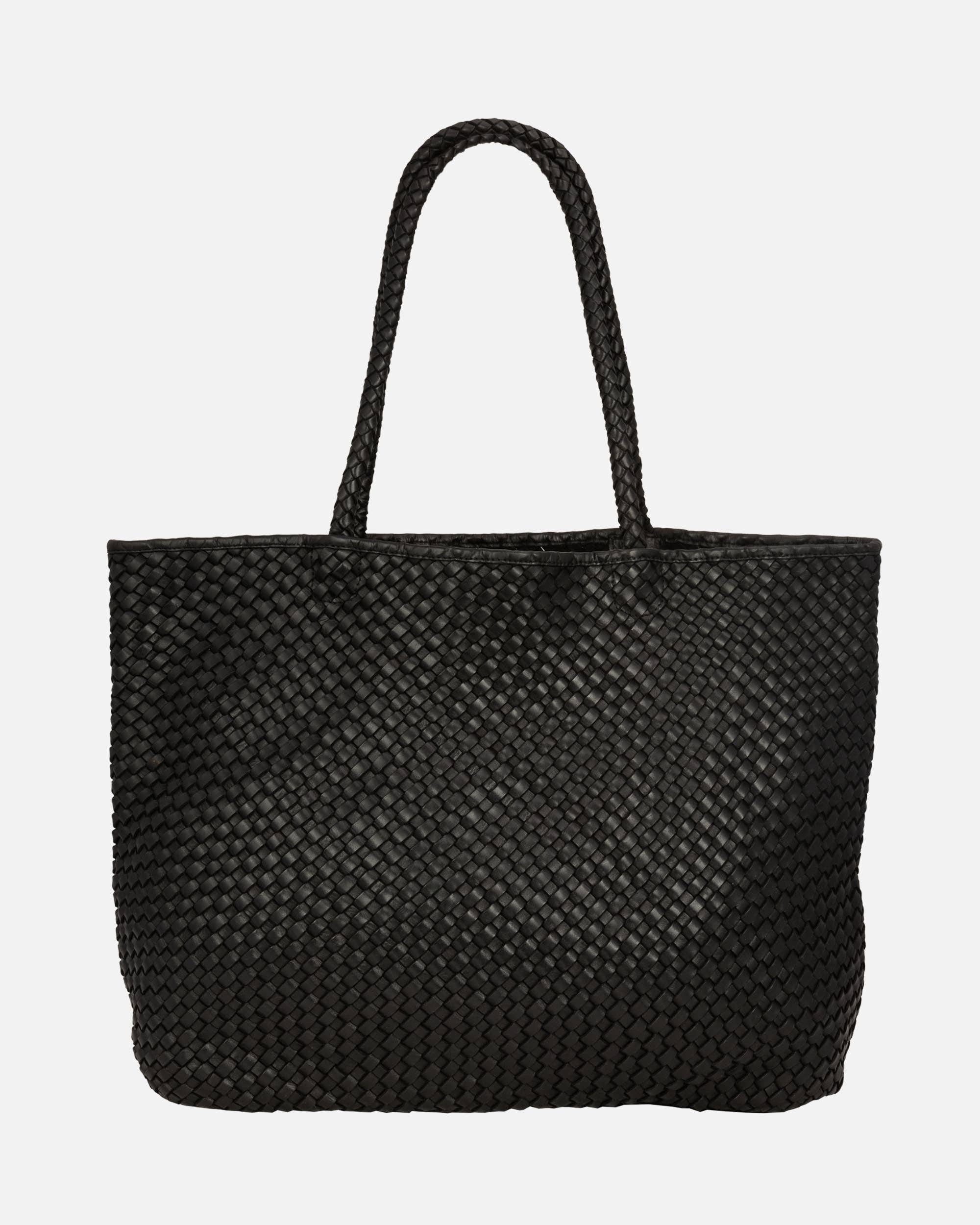 Taylor | Woven Leather Tote Bag