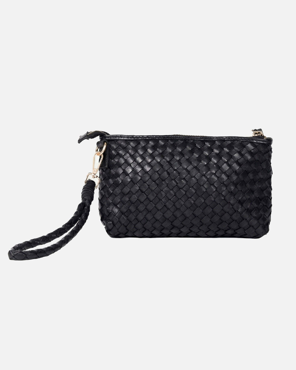 Fabrie | Woven Leather Crossbody Bag