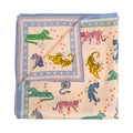 Neon Tigers Silk Bandana Kerchief